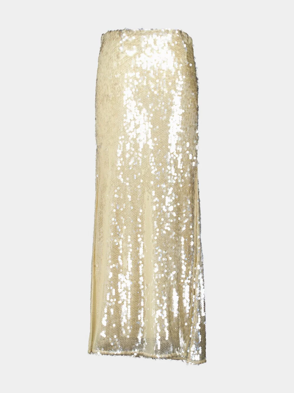 Macadamia Sequin-Embellished Linnei Skirt - Image 3
