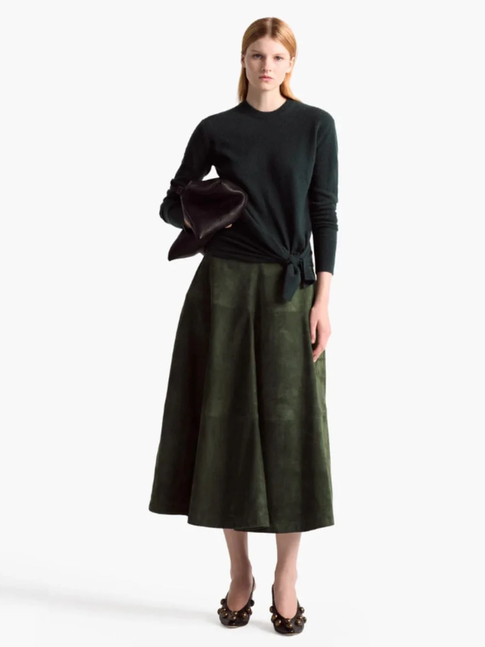 Monstera Green Nalini Sweater