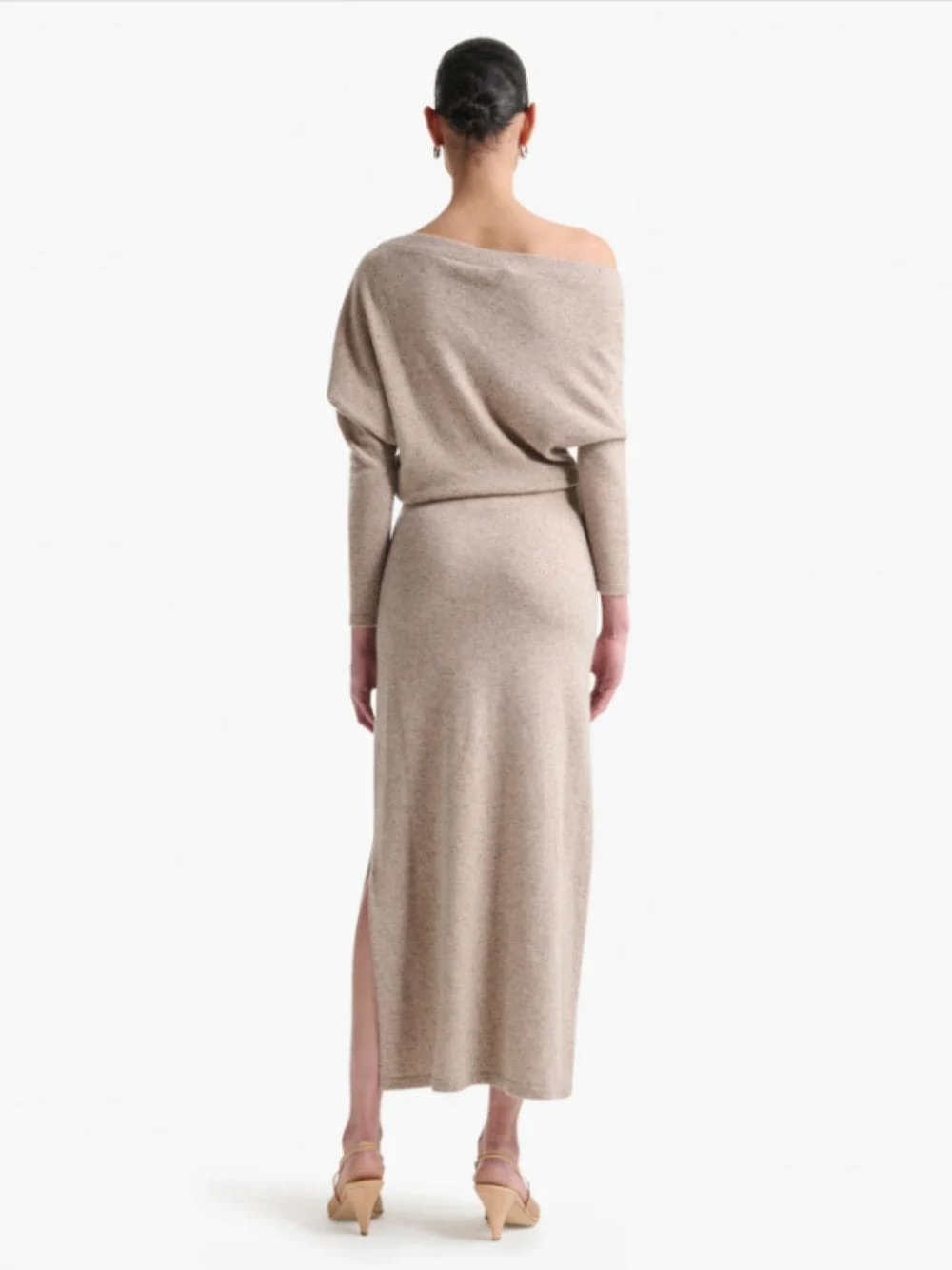 Nimbus Melange Kasos Cashmere Dress - Image 3