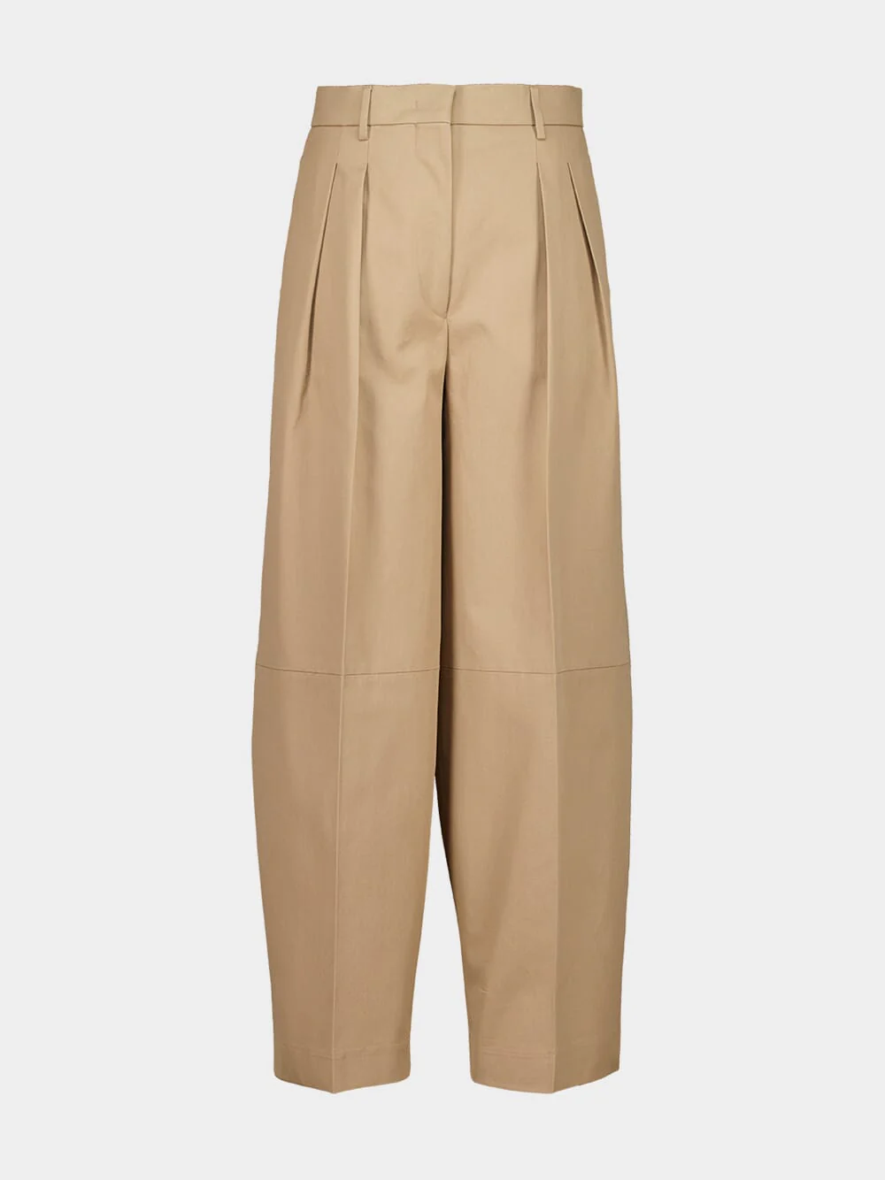 Sepia Dash Cropped Barrel-Leg Pants - Image 2