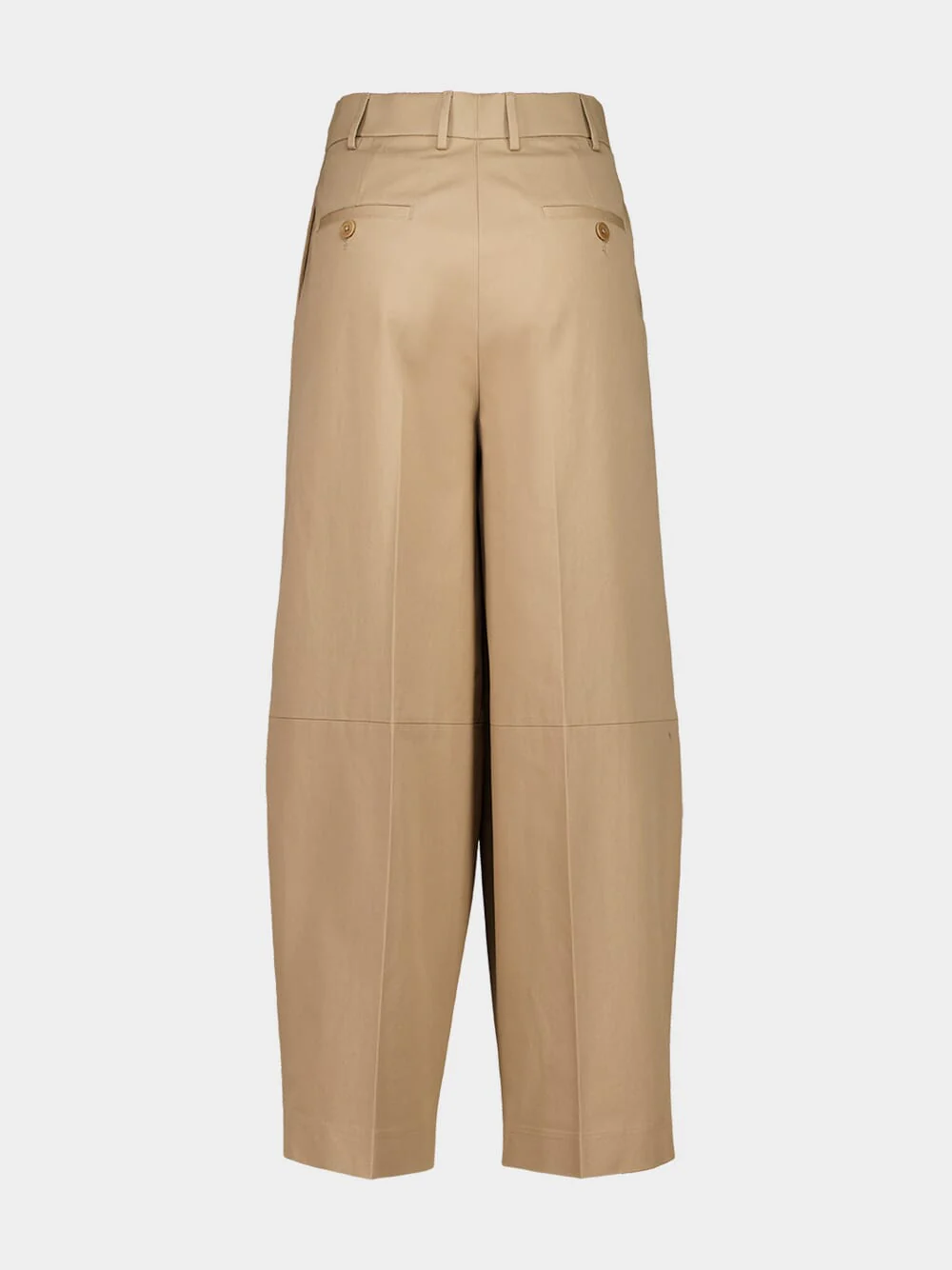 Sepia Dash Cropped Barrel-Leg Pants - Image 4
