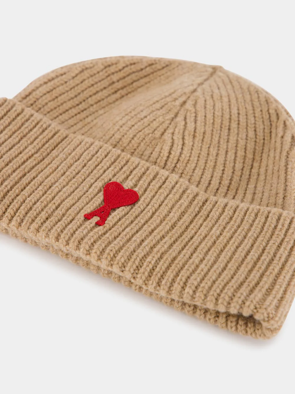 Camel Felted Merino Wool Beanie - Image 3