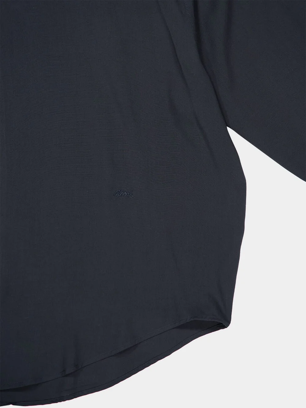 Anthracite Cotton Boxy Shirt - Image 4