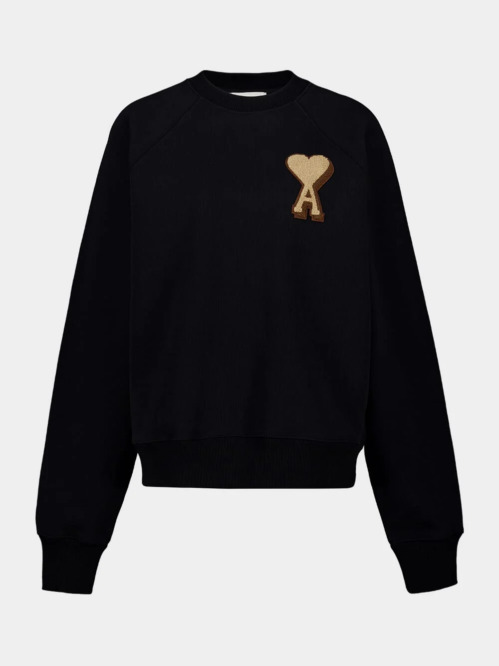 Black Ami de Coeur Cotton Sweatshirt