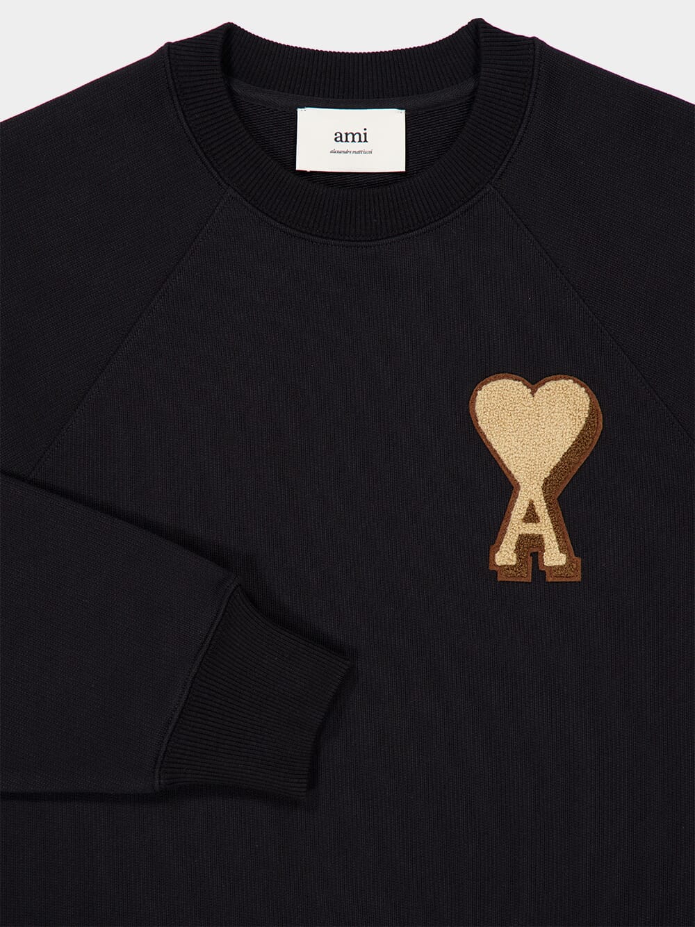 Black Ami de Coeur Cotton Sweatshirt - Image 3