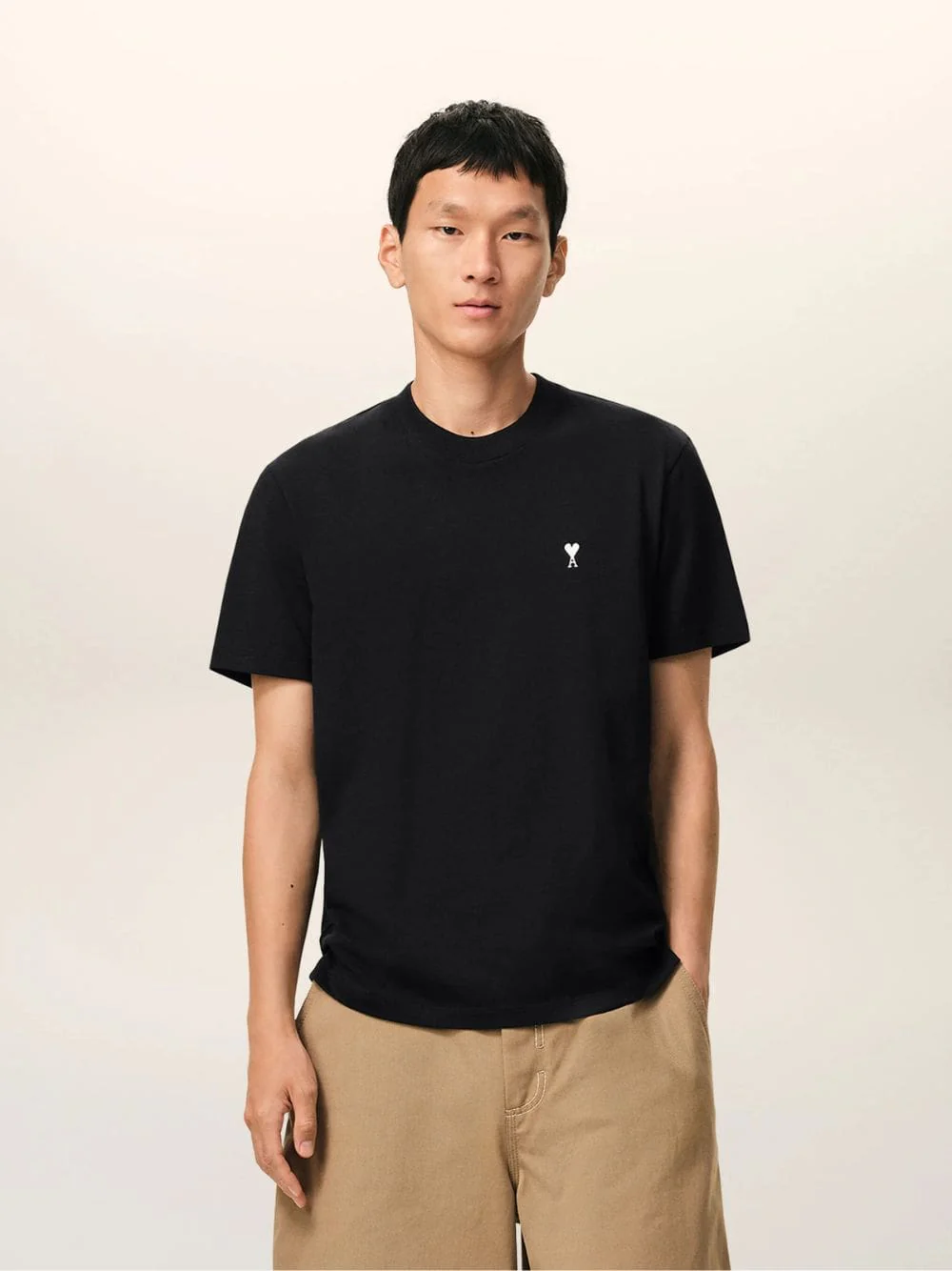 Black Ami De Coeur Cotton T-Shirt - Image 2