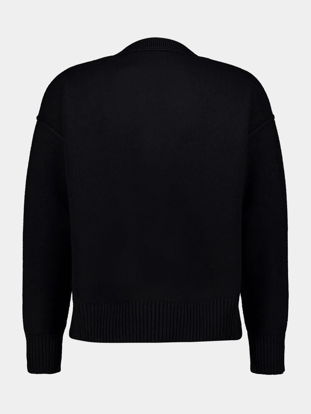 Black Ami De Coeur Wool Sweater - Image 2