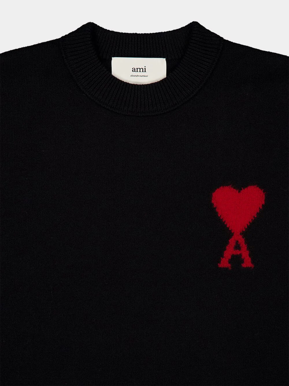 Black Ami De Coeur Wool Sweater - Image 3