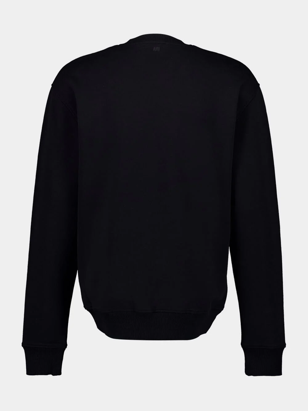 Black Cotton Sweatshirt - Image 3