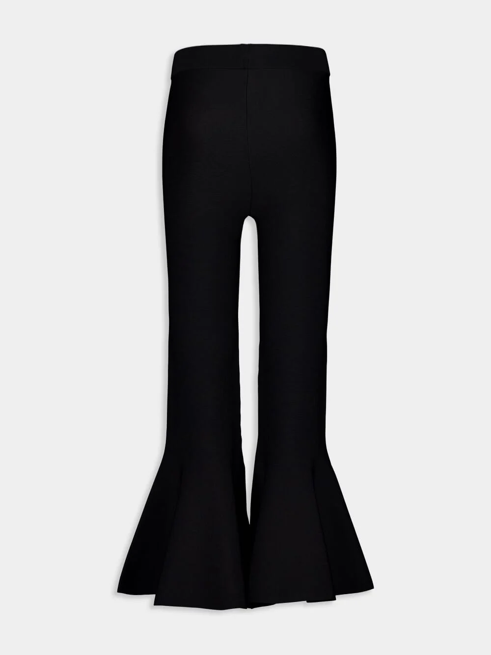 Black Godet Short Trousers - Image 4