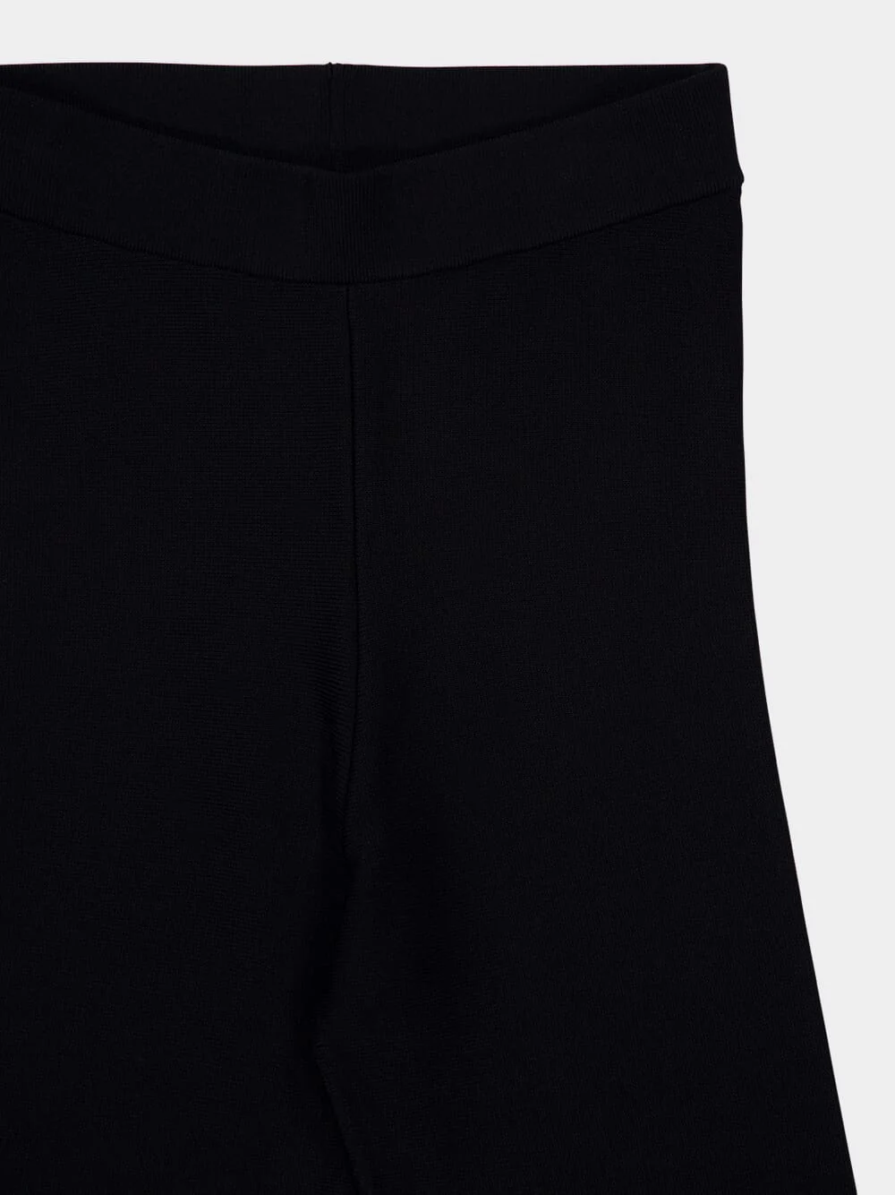 Black Godet Short Trousers - Image 5