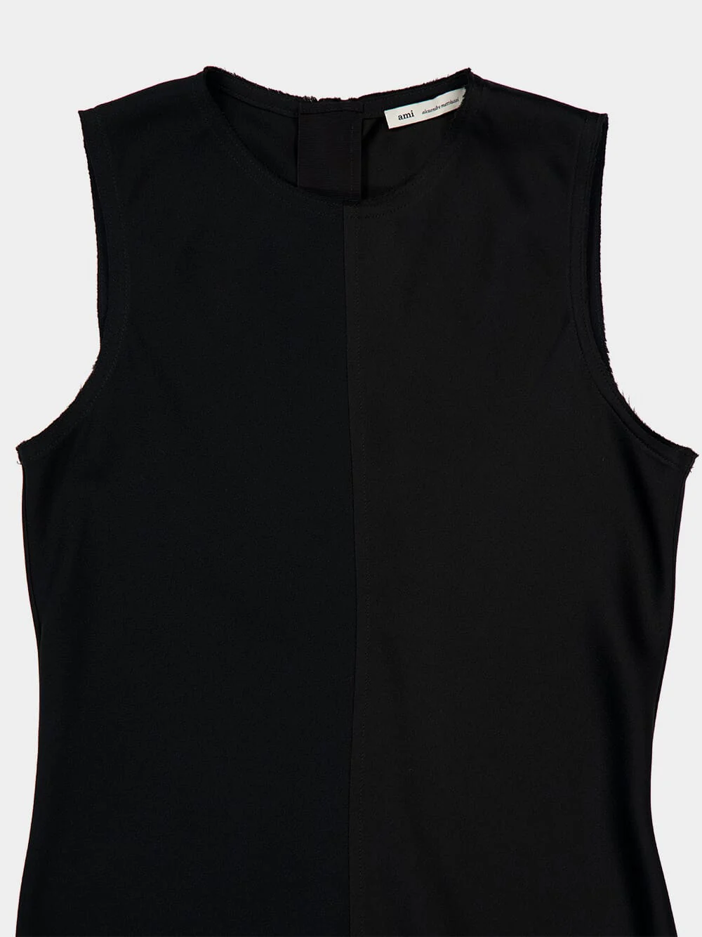 Black Straight Short Dress - Image 7