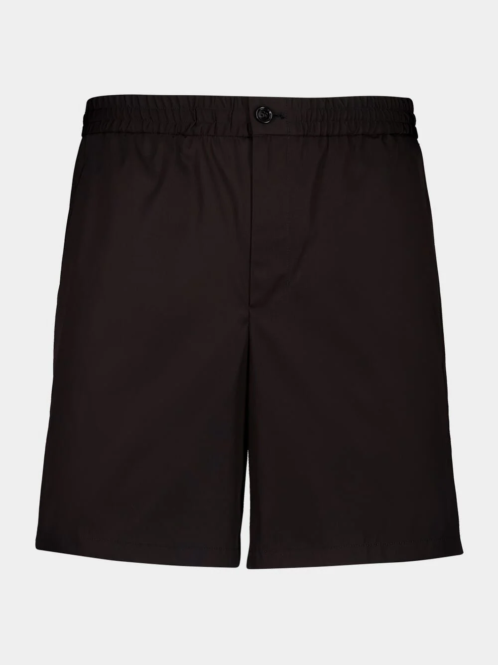 Black Technical Twill Shorts