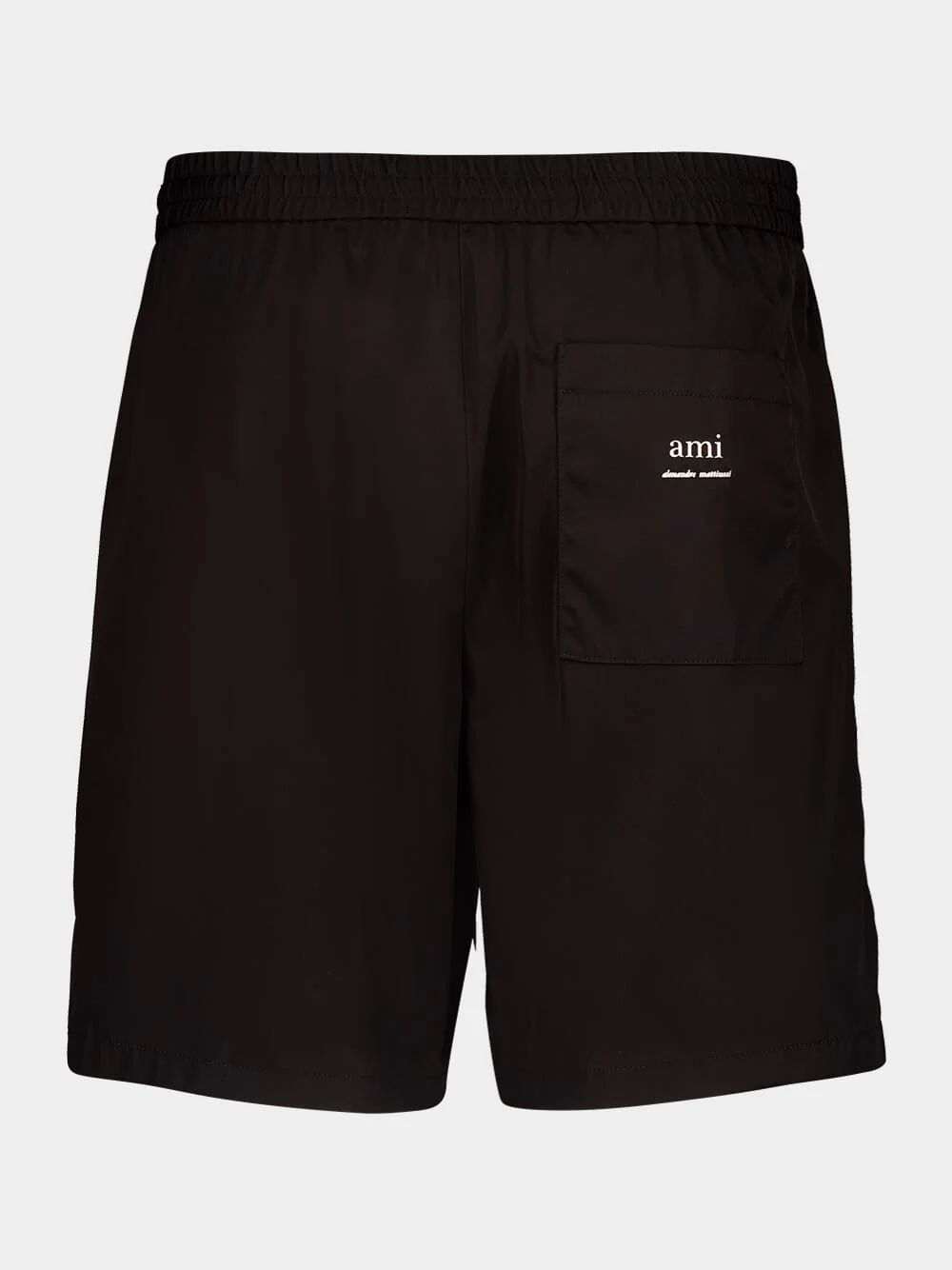 Black Technical Twill Shorts - Image 2