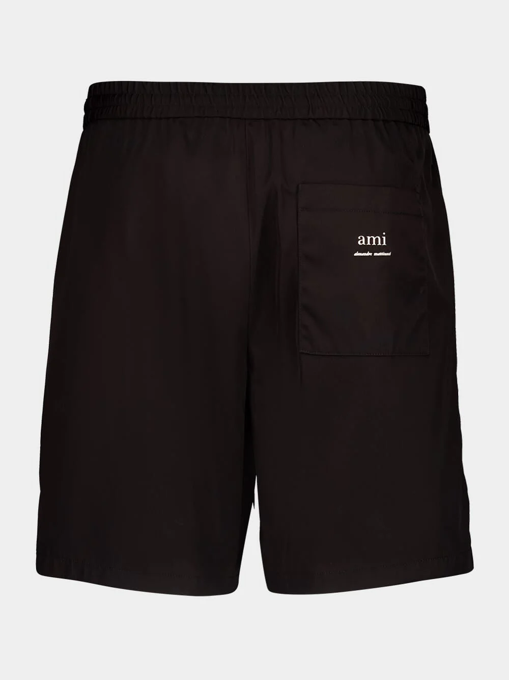 Black Technical Twill Shorts - Image 6
