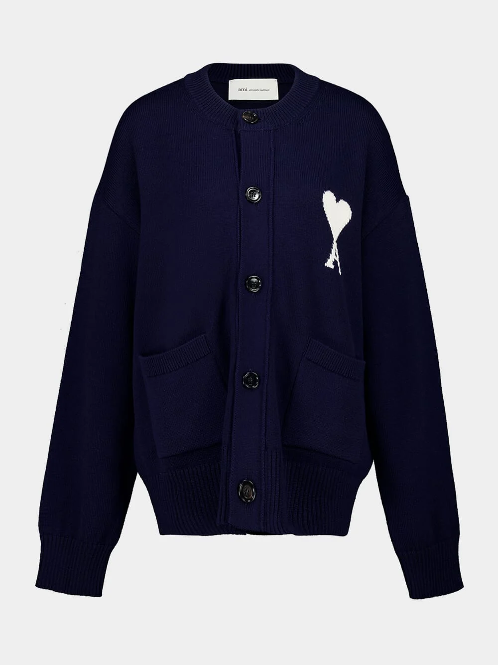 Blue Ami De Coeur Wool Cardigan