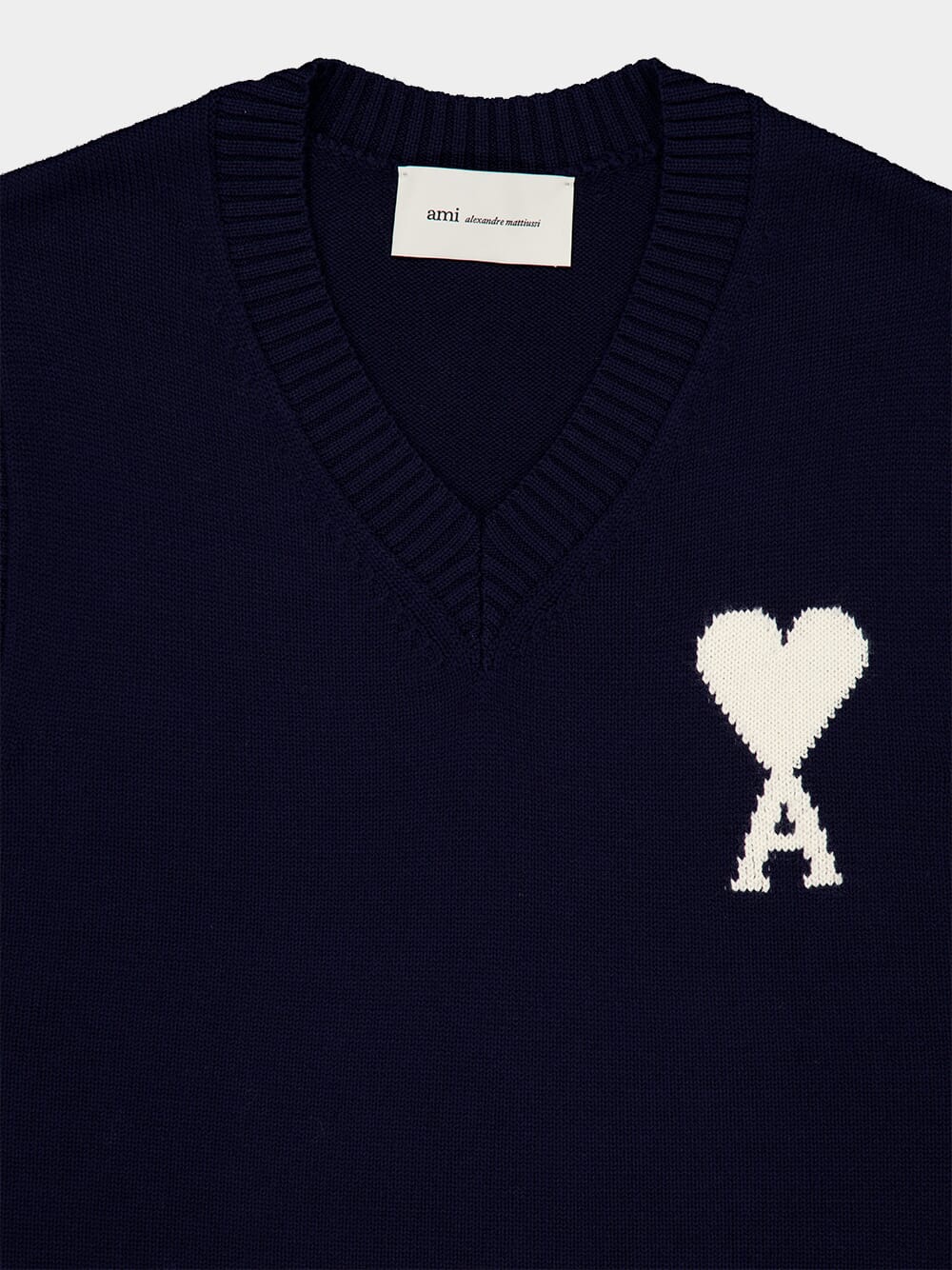 Blue Sleeveless Ami De Coeur Sweater - Image 6