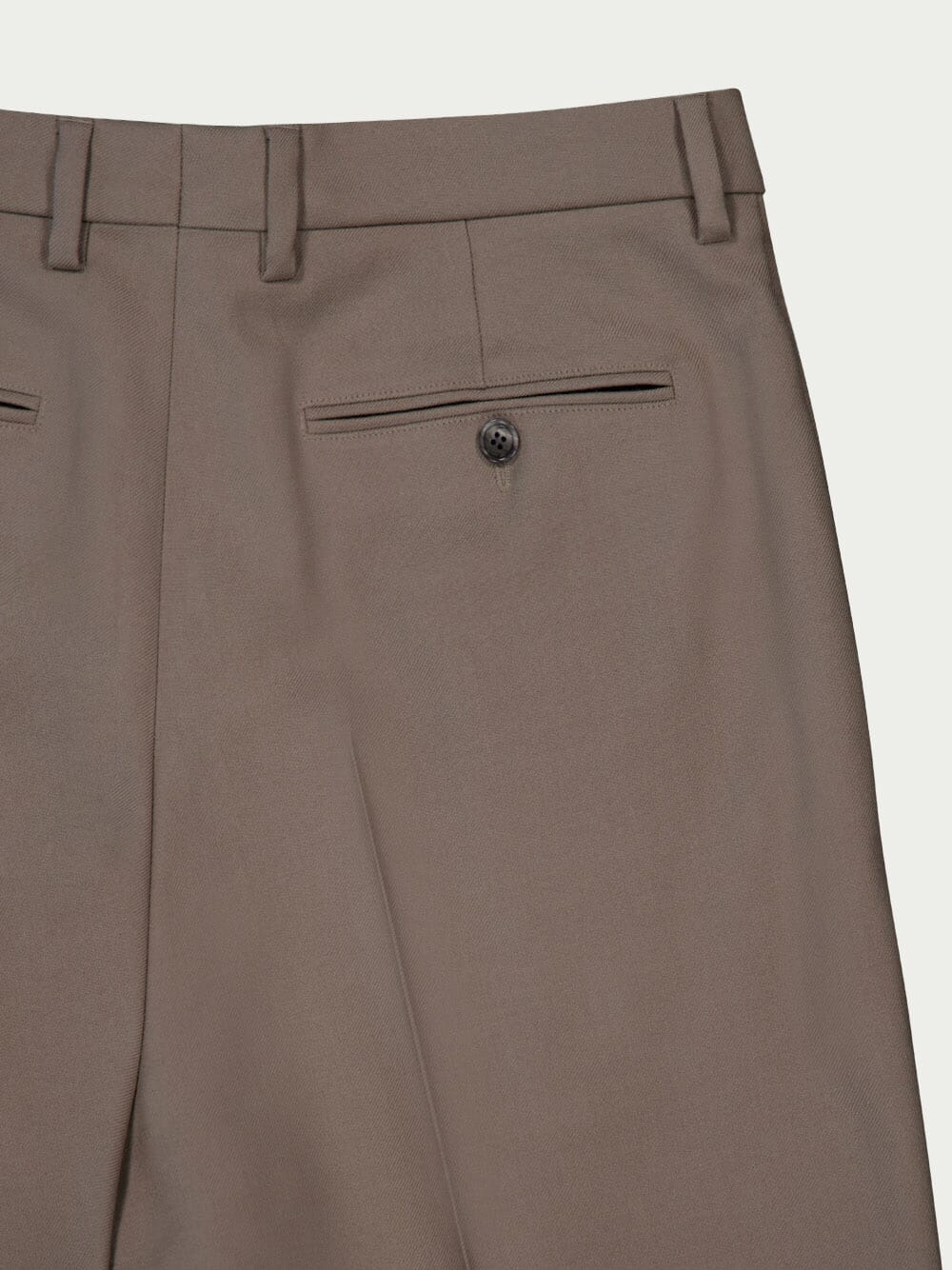 Box-Pleat Wool Tailored Trousers - Image 4