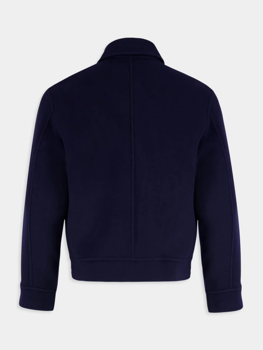 Boxy Fit Wool Coat - Image 2