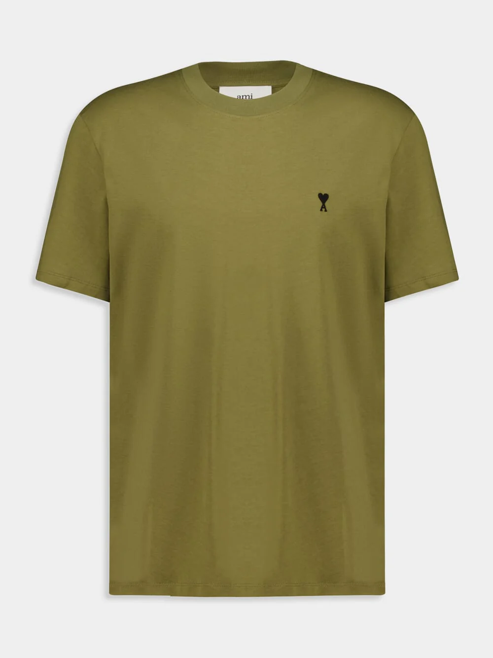 Bronze Green Cotton Ami De Coeur T-Shirt - Image 2