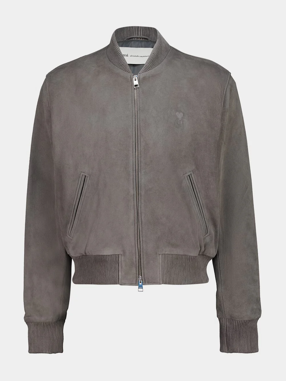 Carbon Goat Leather Ami de Coeur Zipped Jacket - Image 2