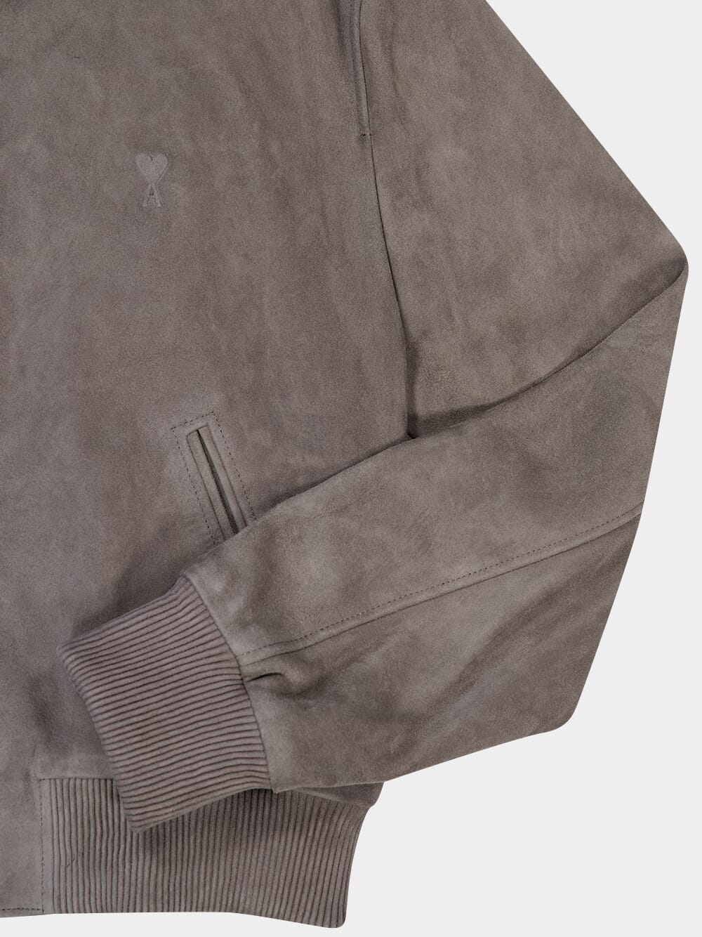 Carbon Goat Leather Ami de Coeur Zipped Jacket - Image 5