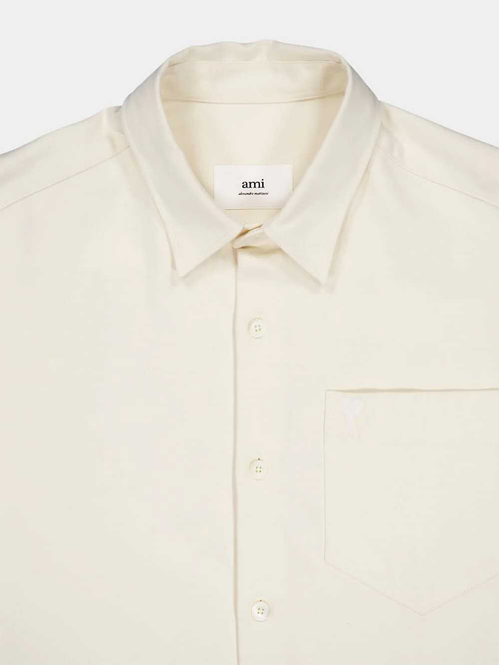 Ami De Coeur Boxy Fit Cotton Shirt - Image 5