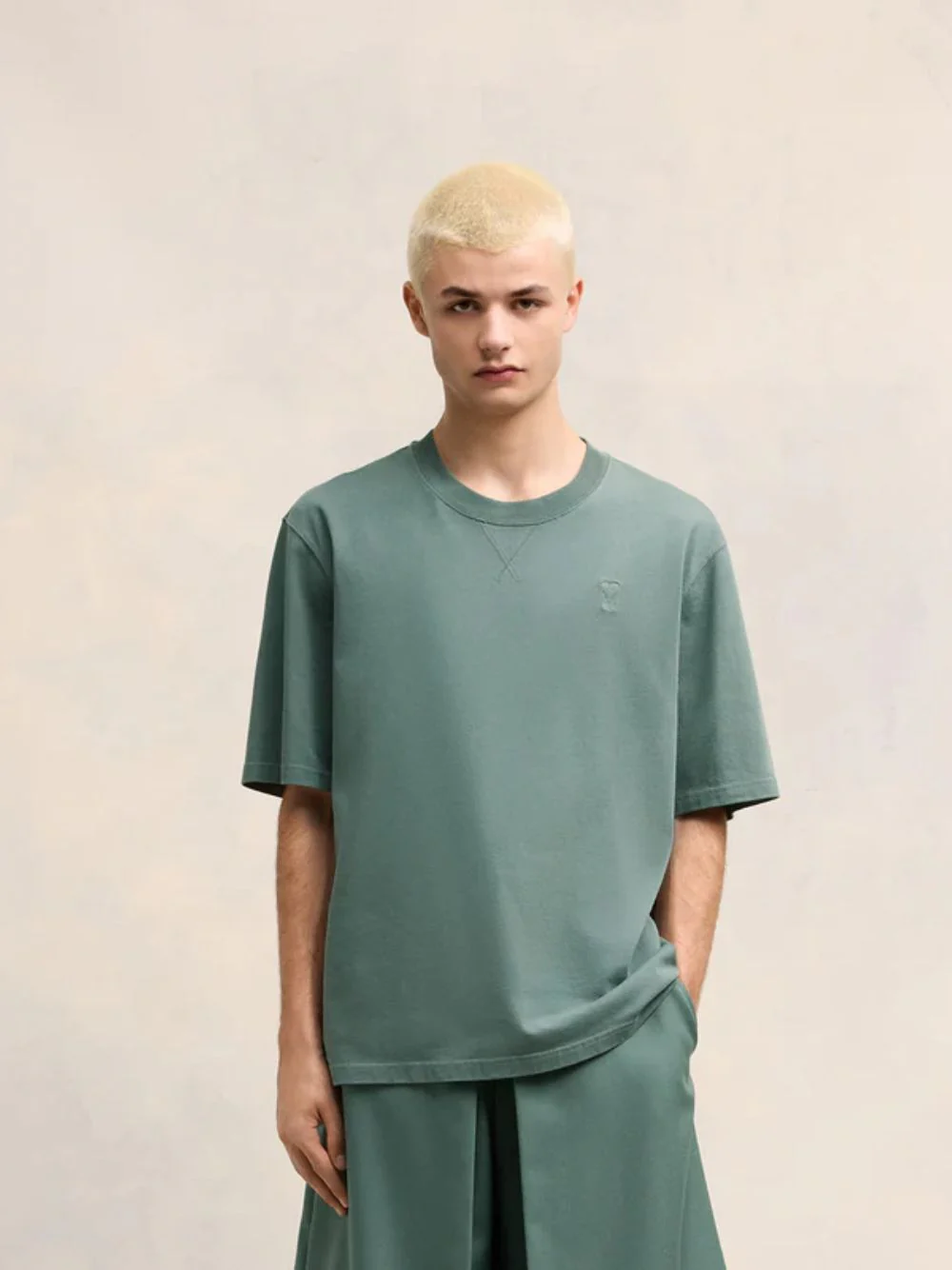 Antique Clay Cotton Jersey T-Shirt - Image 2