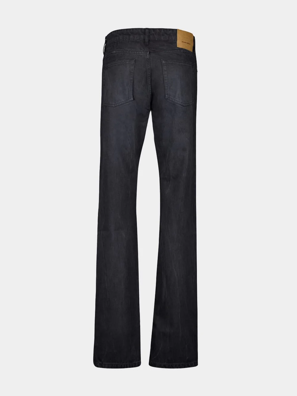 Black Classic Fit Jeans - Image 3