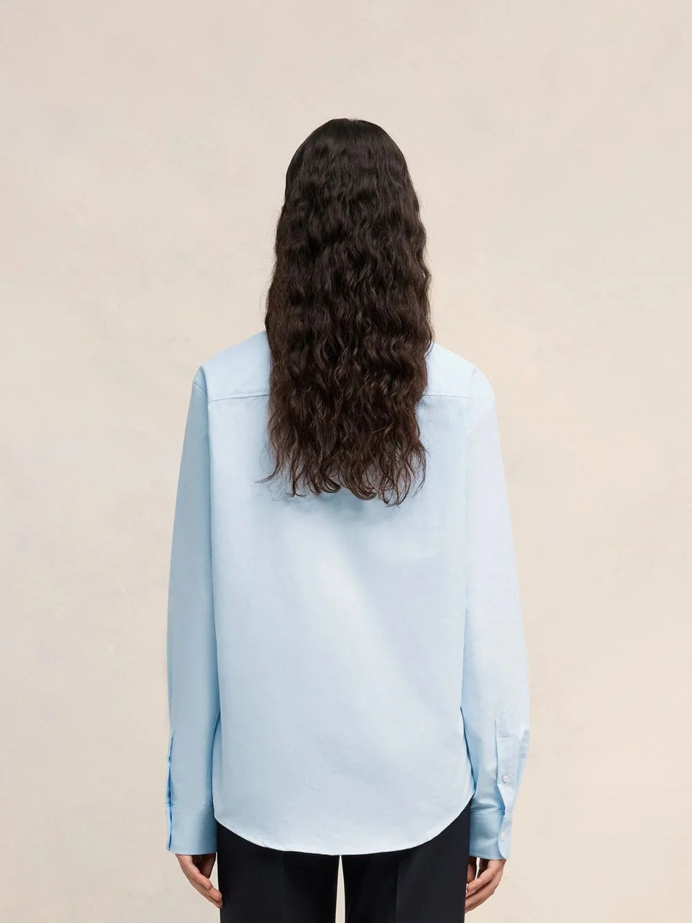 Blue Button-Down Ami de Coeur Shirt - Image 4