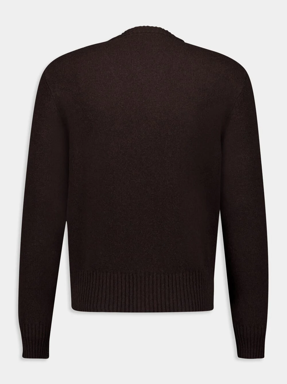 Brown Classic Tonal Cardigan - Image 2