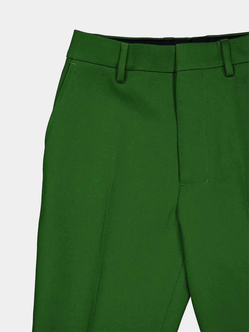 Cigarette Fit Emerald Trousers - Image 3