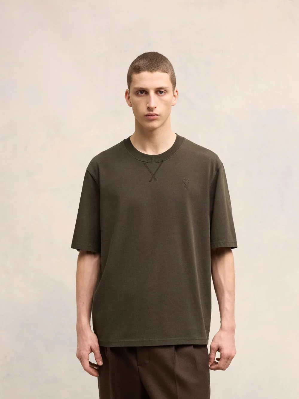 Dark Coffee Organic Cotton T-Shirt - Image 2