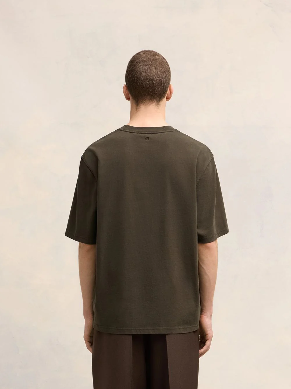 Dark Coffee Organic Cotton T-Shirt - Image 4