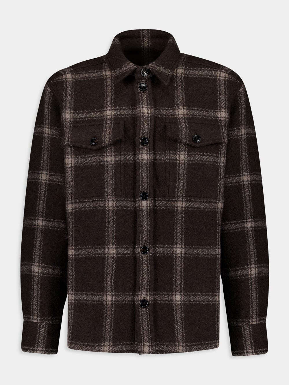 Dark Coffee Overshirt