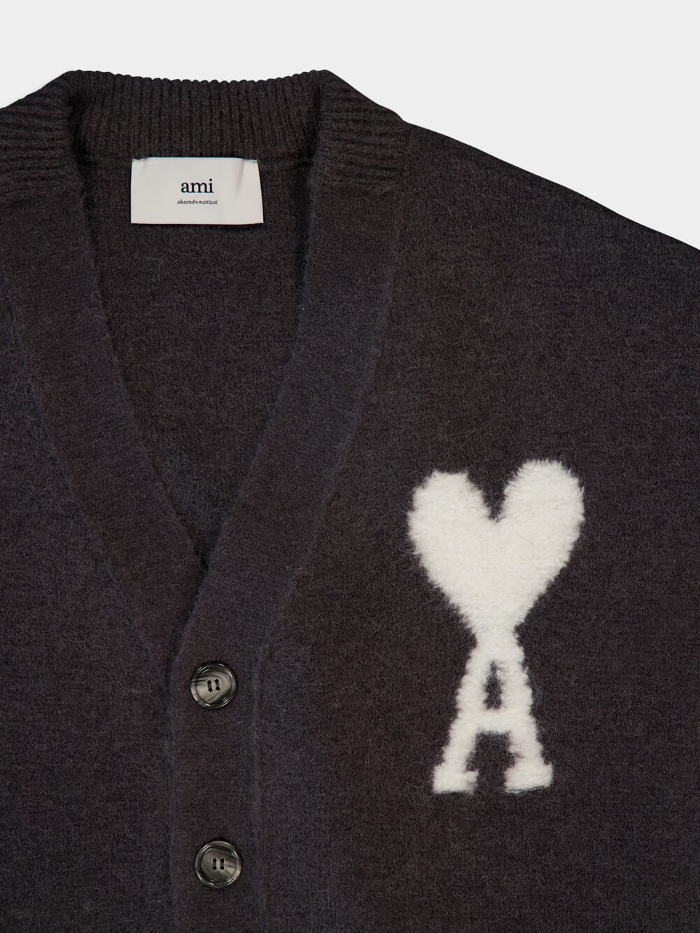 Dark Grey Coeur Cardigan - Image 6