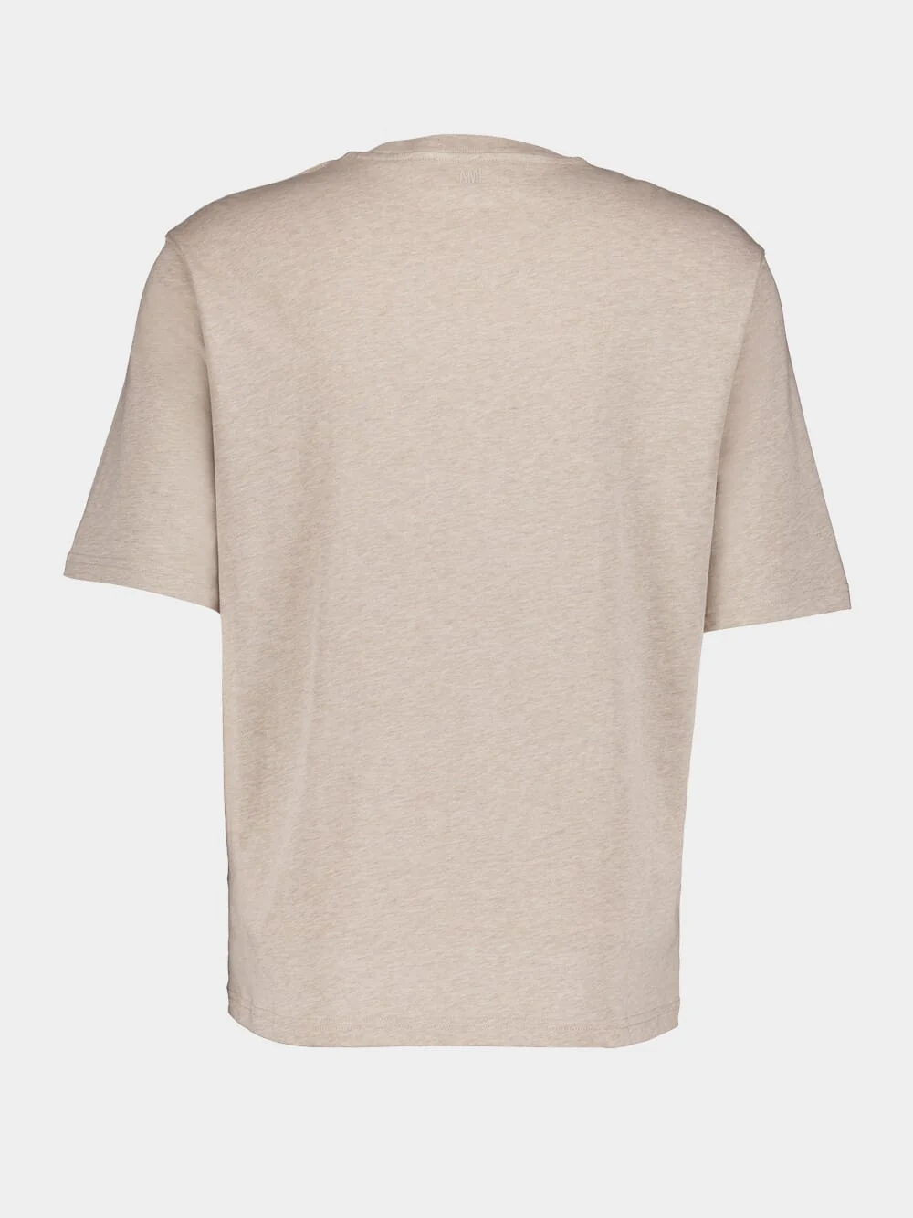 Light Beige Cotton T-Shirt - Image 2