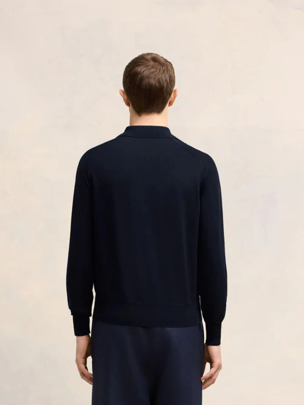 Night Blue Tonal Ami Polo - Image 4
