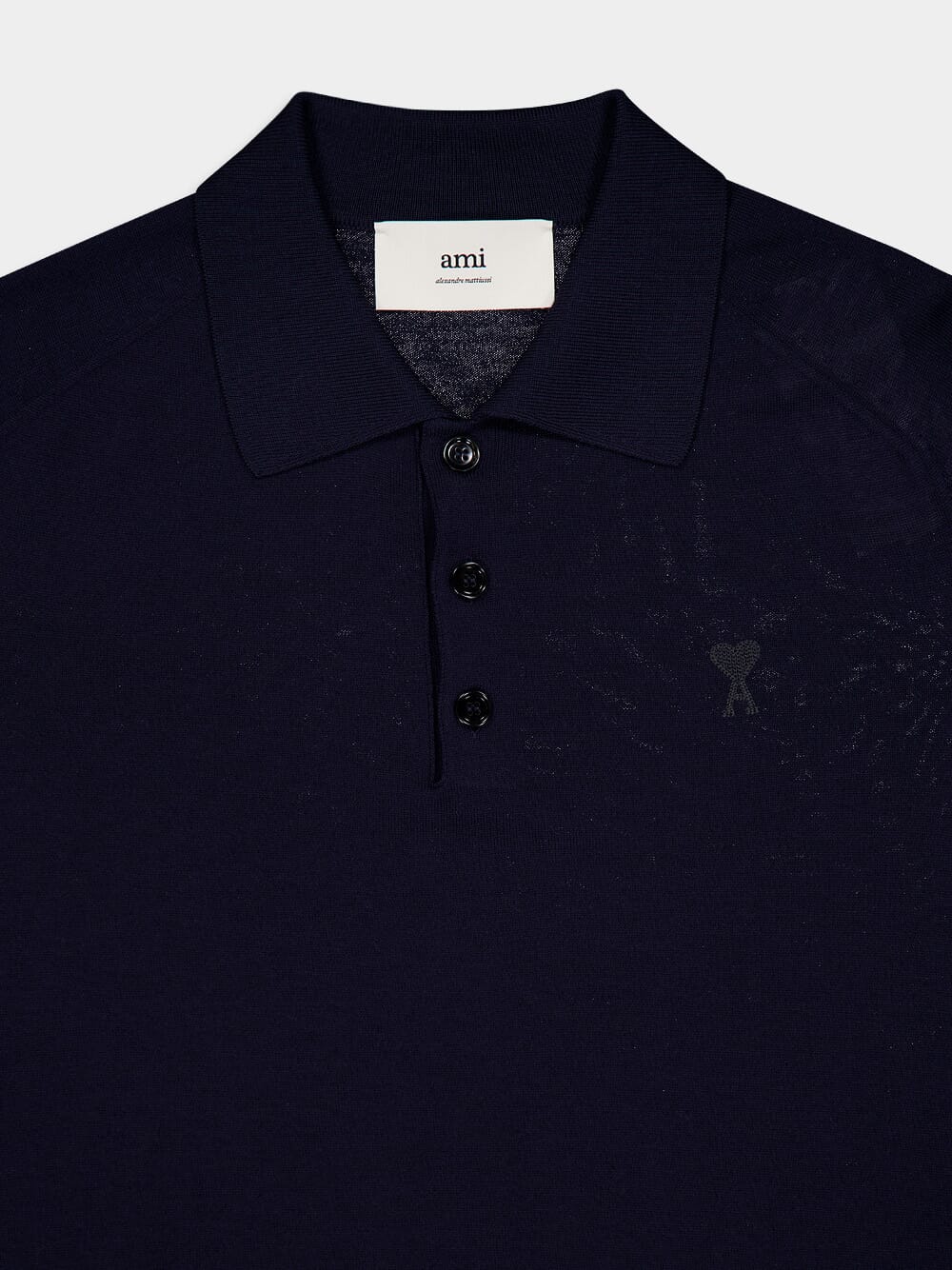 Night Blue Tonal Ami Polo - Image 5