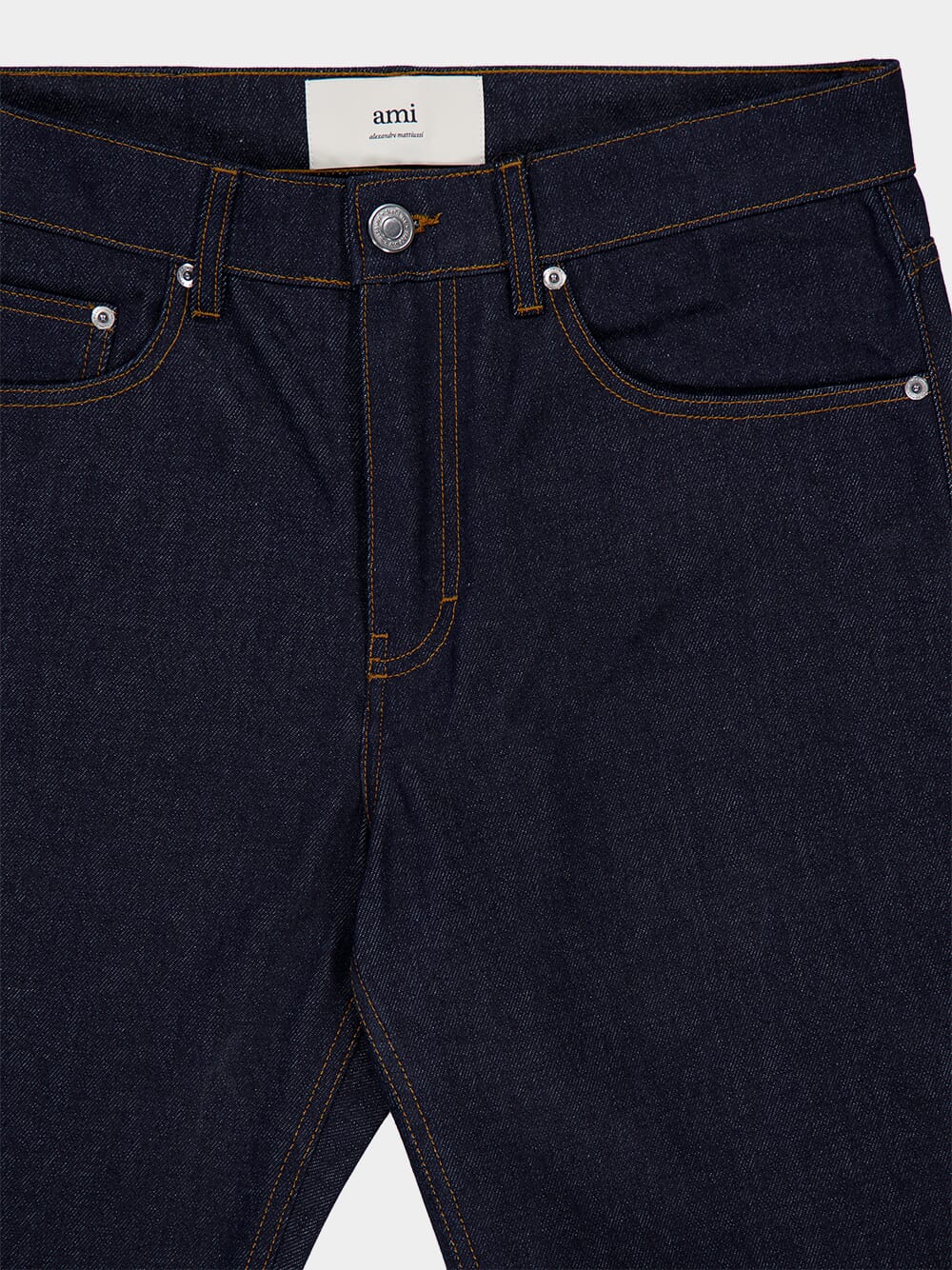 Raw Indigo Classic Fit Jeans - Image 5