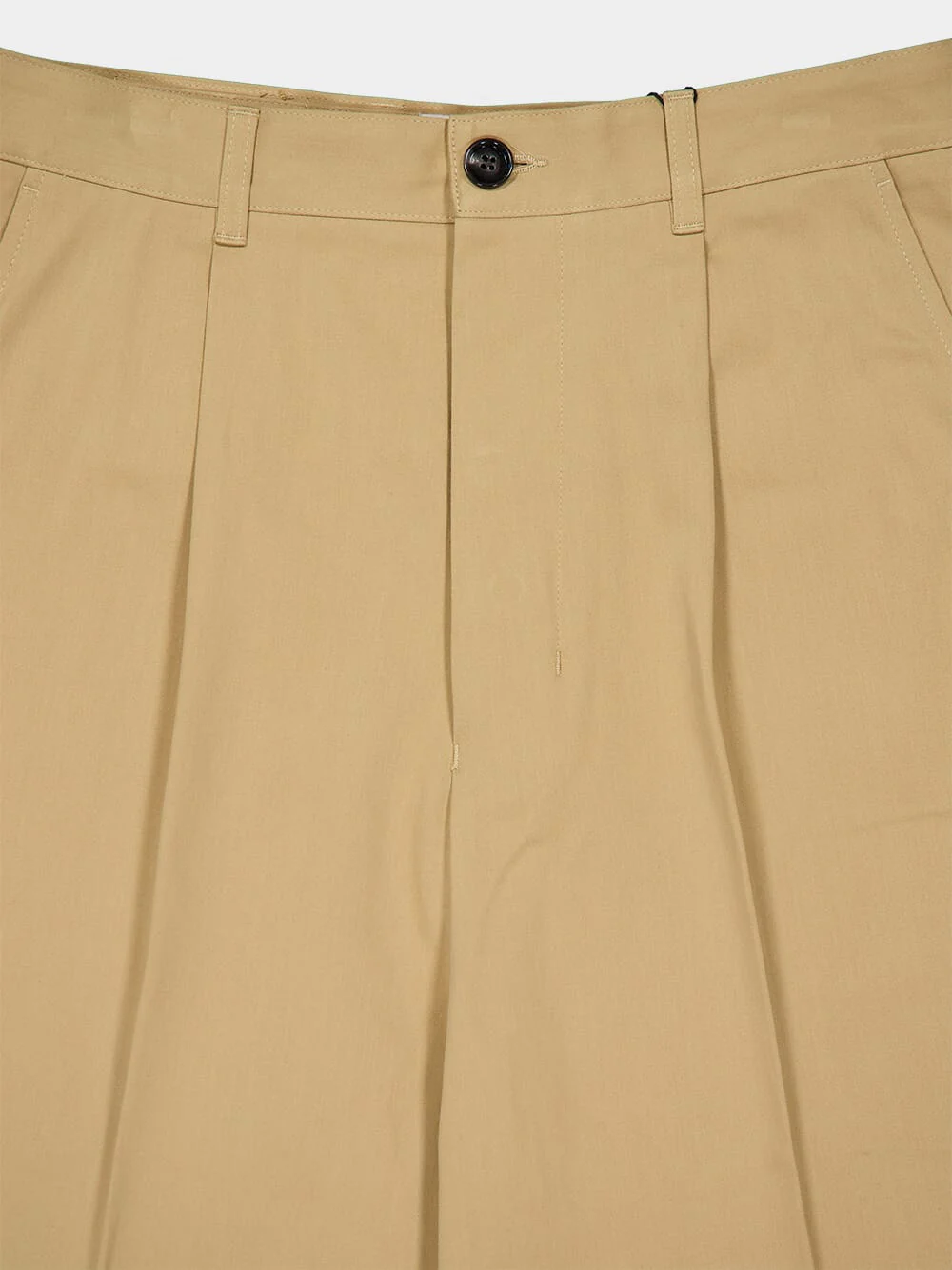 Sand Carrot Fit Cotton Trousers - Image 5
