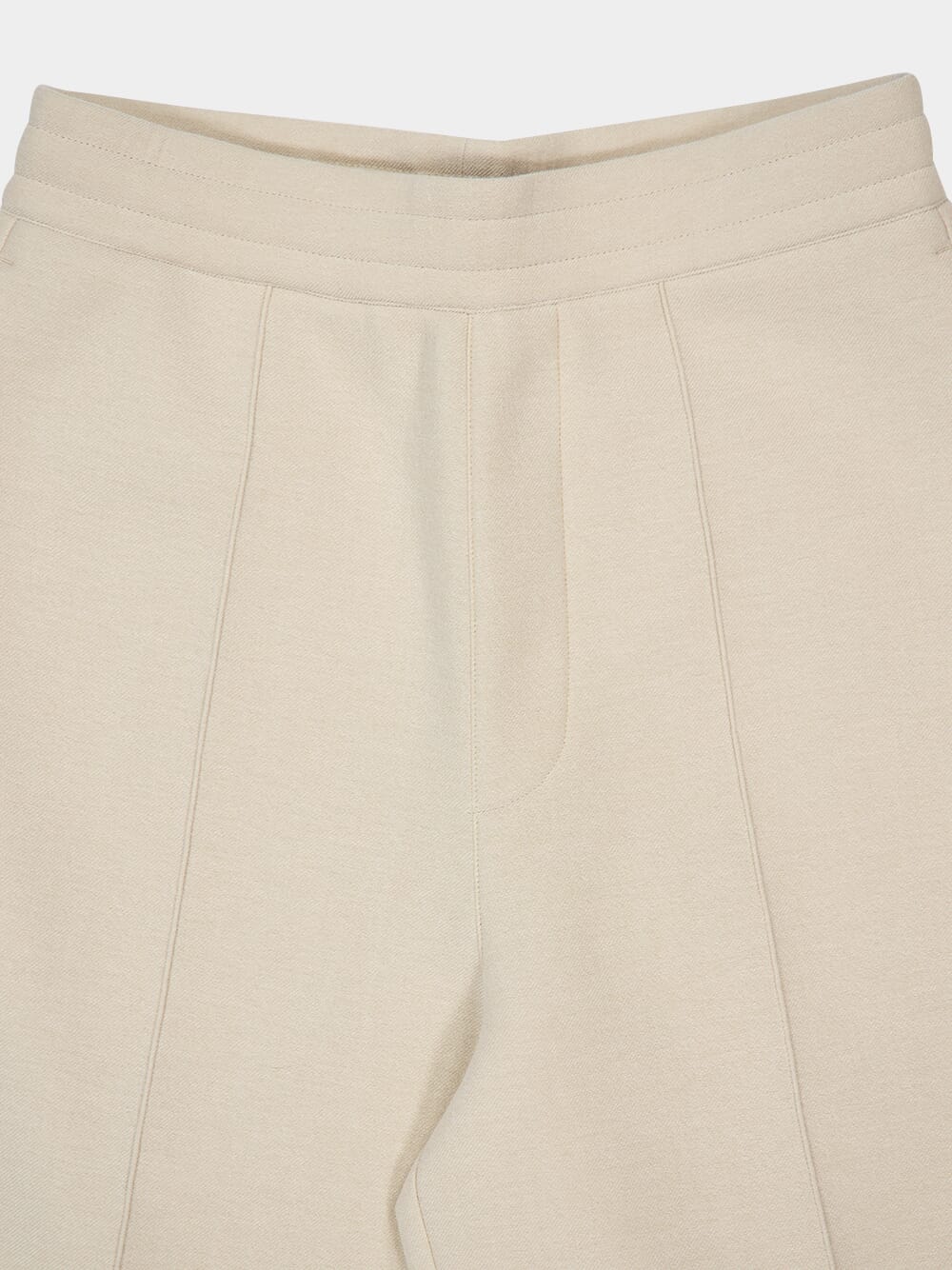 Sand Pleated Trousers - Image 3