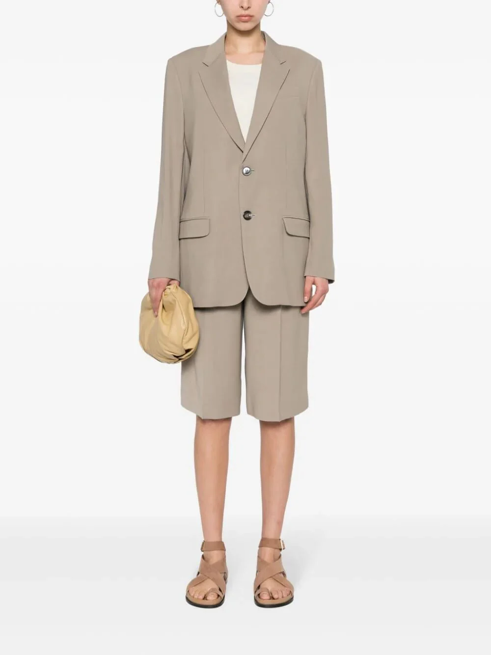 Taupe Designer Blazer - Image 2