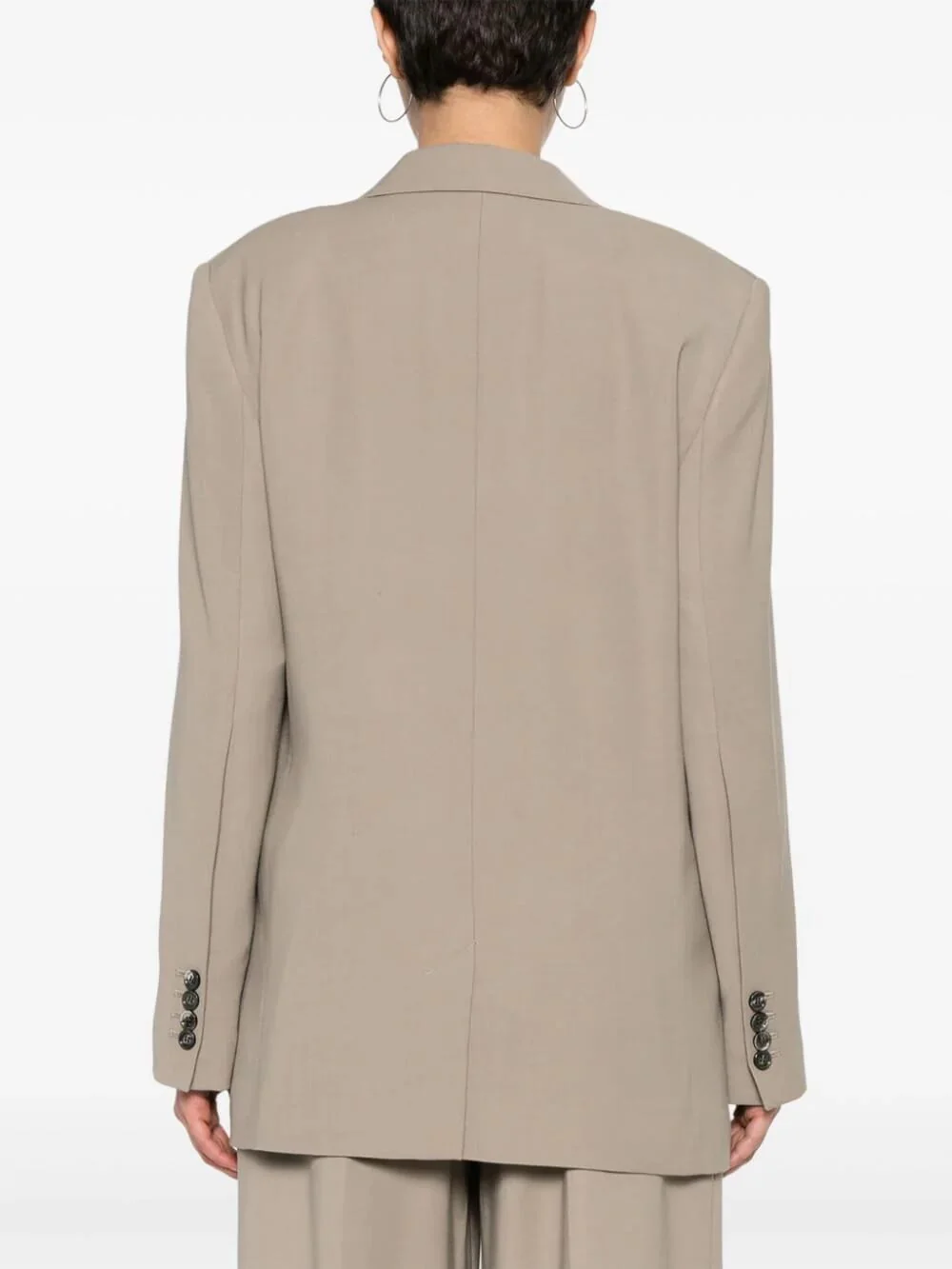 Taupe Designer Blazer - Image 4