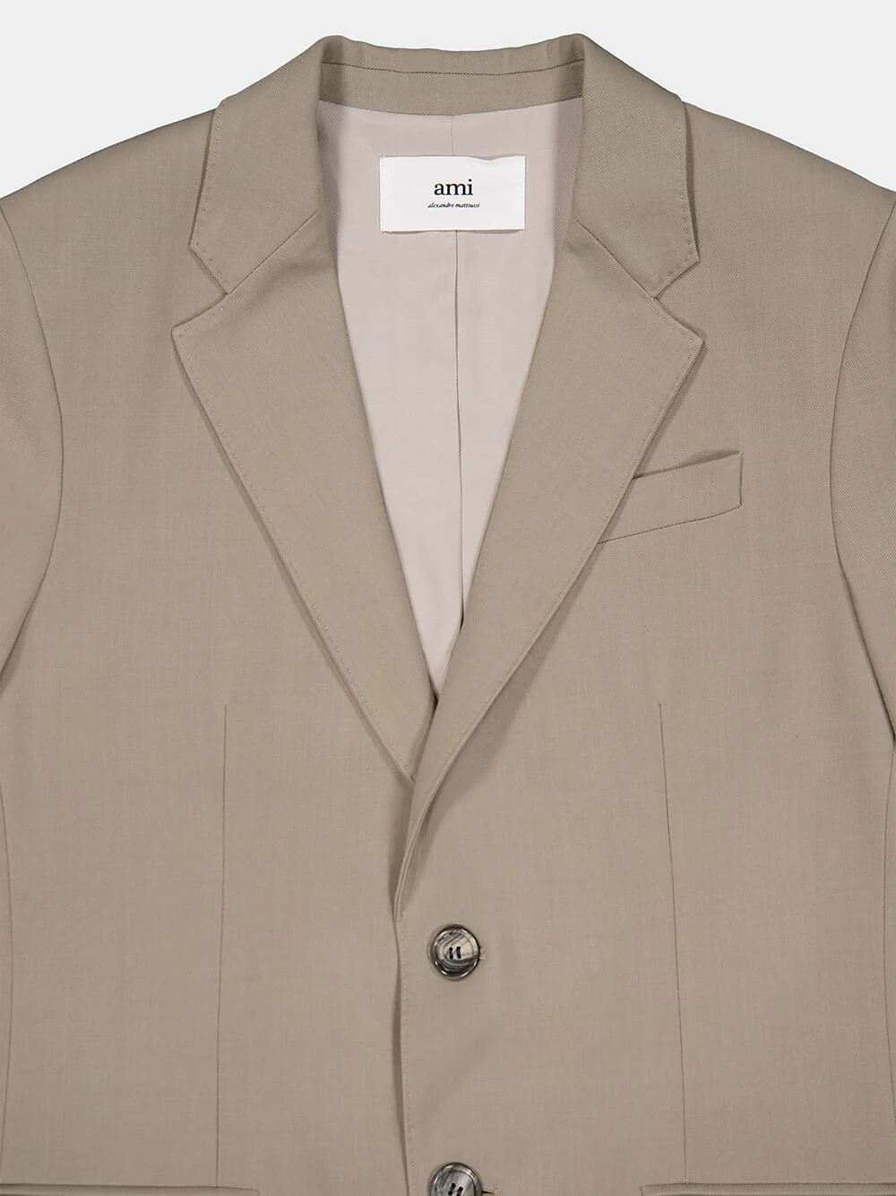 Taupe Designer Blazer - Image 5