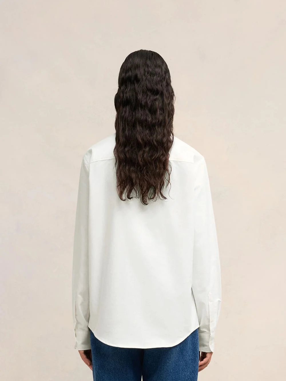 White Button-Down Ami de Coeur Shirt - Image 3