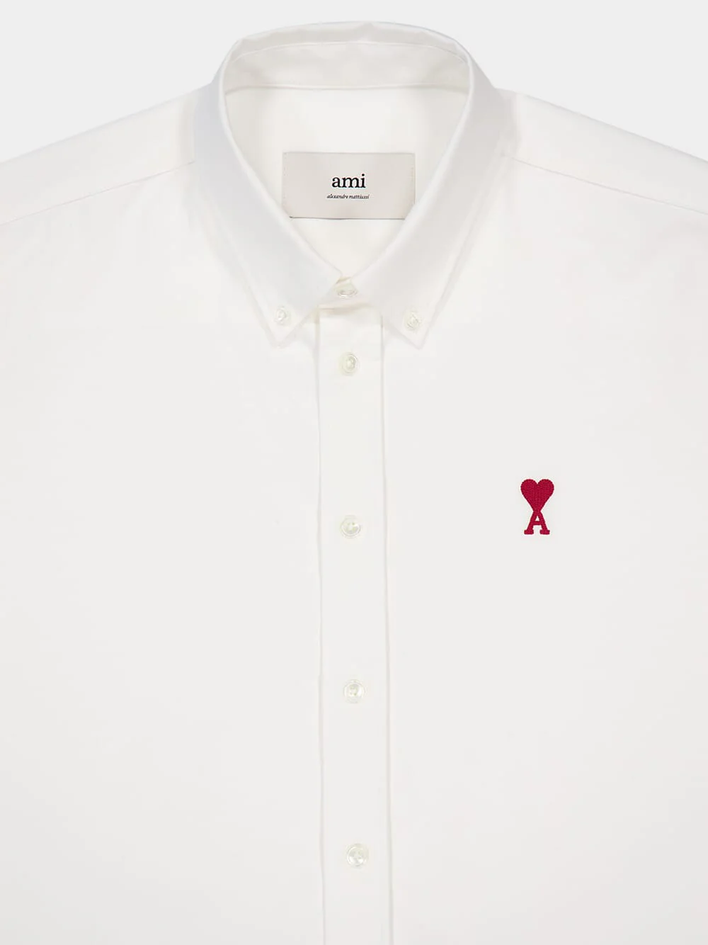 White Button-Down Ami de Coeur Shirt - Image 5