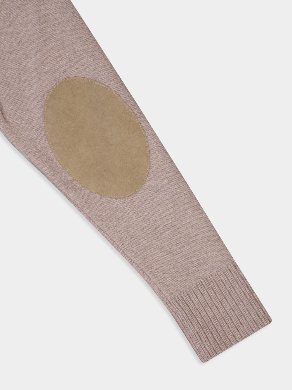 Elbow Pads Wool Cashmere Dress - Image 3
