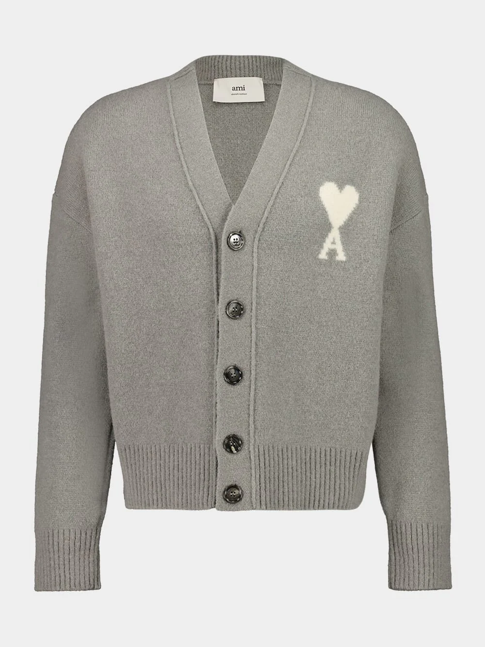 Grey Alpaca Ami De Coeur Cardigan