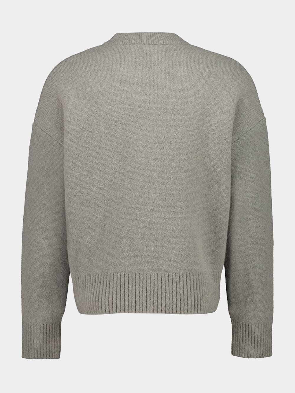 Grey Alpaca Ami De Coeur Cardigan - Image 3